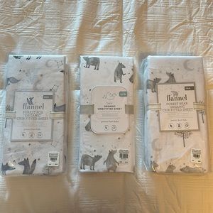 Pottery Barn Baby Organic Crib Fitted Sheets